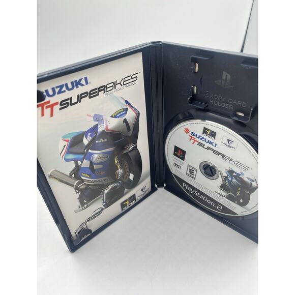 Suzuki TT Super Bikes Real Road Racing PlayStation 2 PS2 Complete CIB Tested - Picture 4 of 8